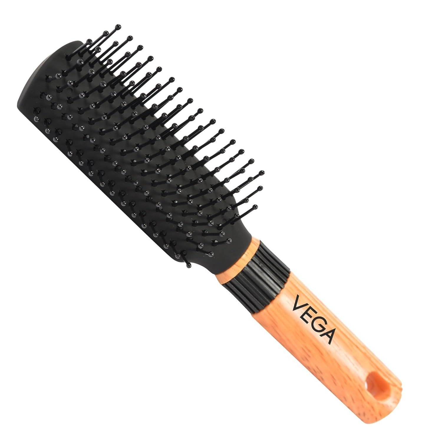 Vega Mini Flat Hair Brush (India's No. 1* Hair Brush Brand) For Men & Women R5 FB