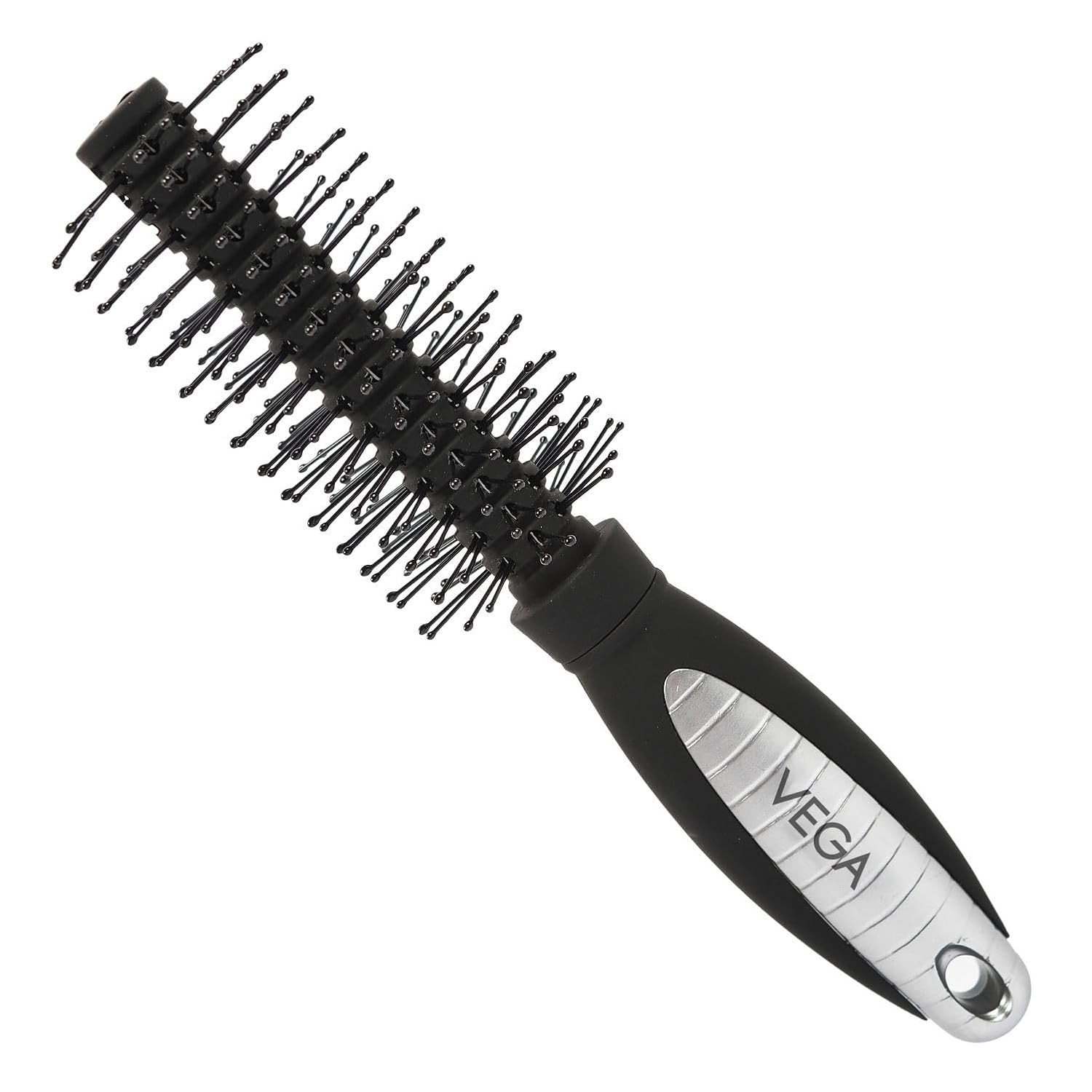 Vega Mini Round Hair Brush (India's No.1* Hair Brush Brand) For Adding Curls, Volume & Waves In Hairs| Men and Women| All Hair Types R7 RB