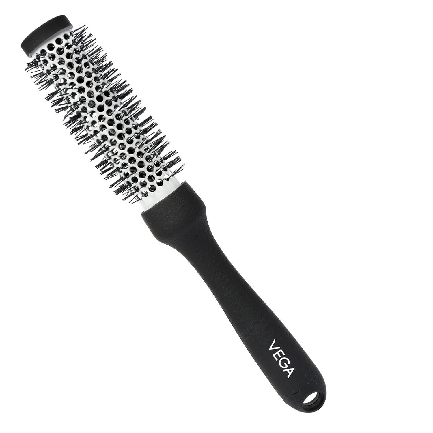 Vega Hot Curl Brush (India's No.1* Hair Brush Brand) For Hair Styling, Drying, Healthy Hair and Add Volume, Small H2 PRS