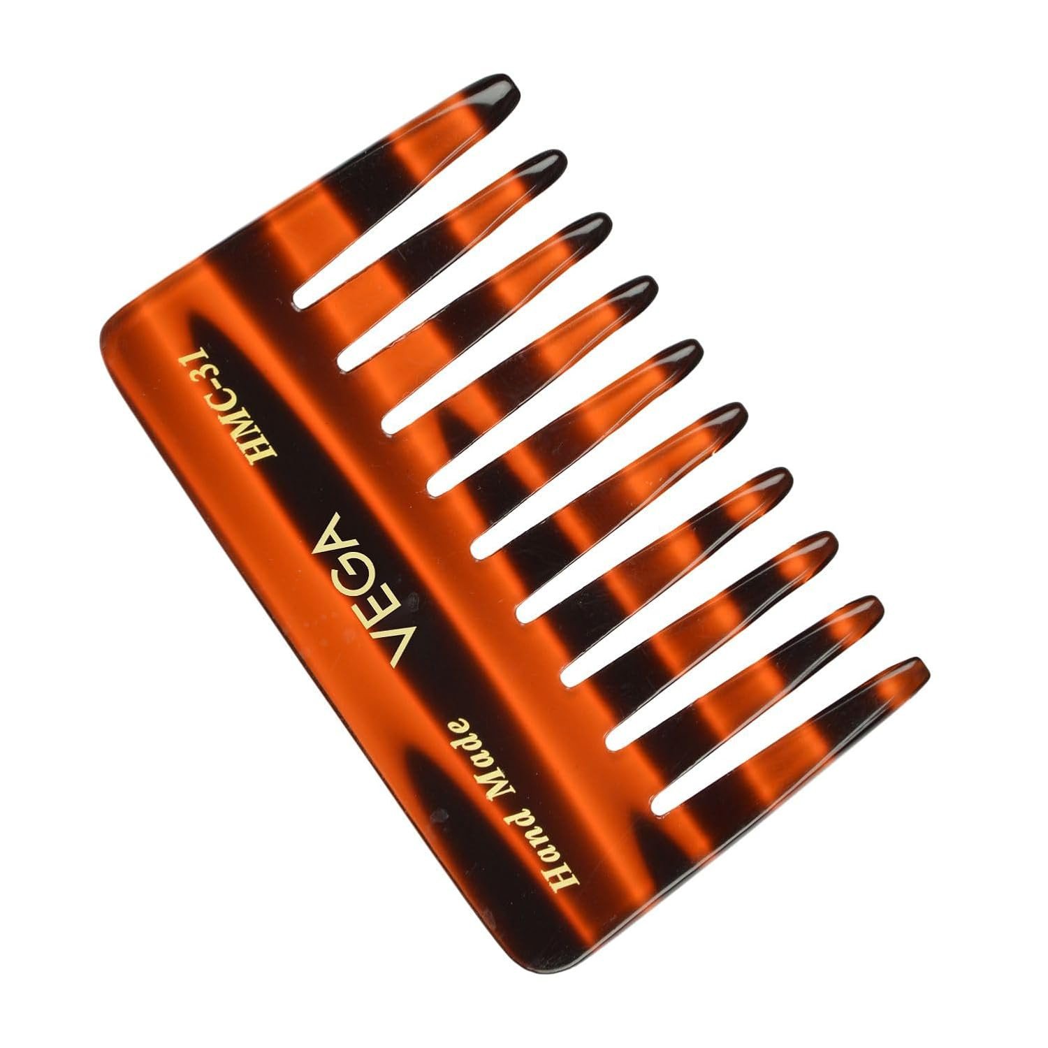 Vega Small Shampoo Hair Comb, Handmade, (India's No.1* Hair Comb Brand)For Men and Women HMC 31