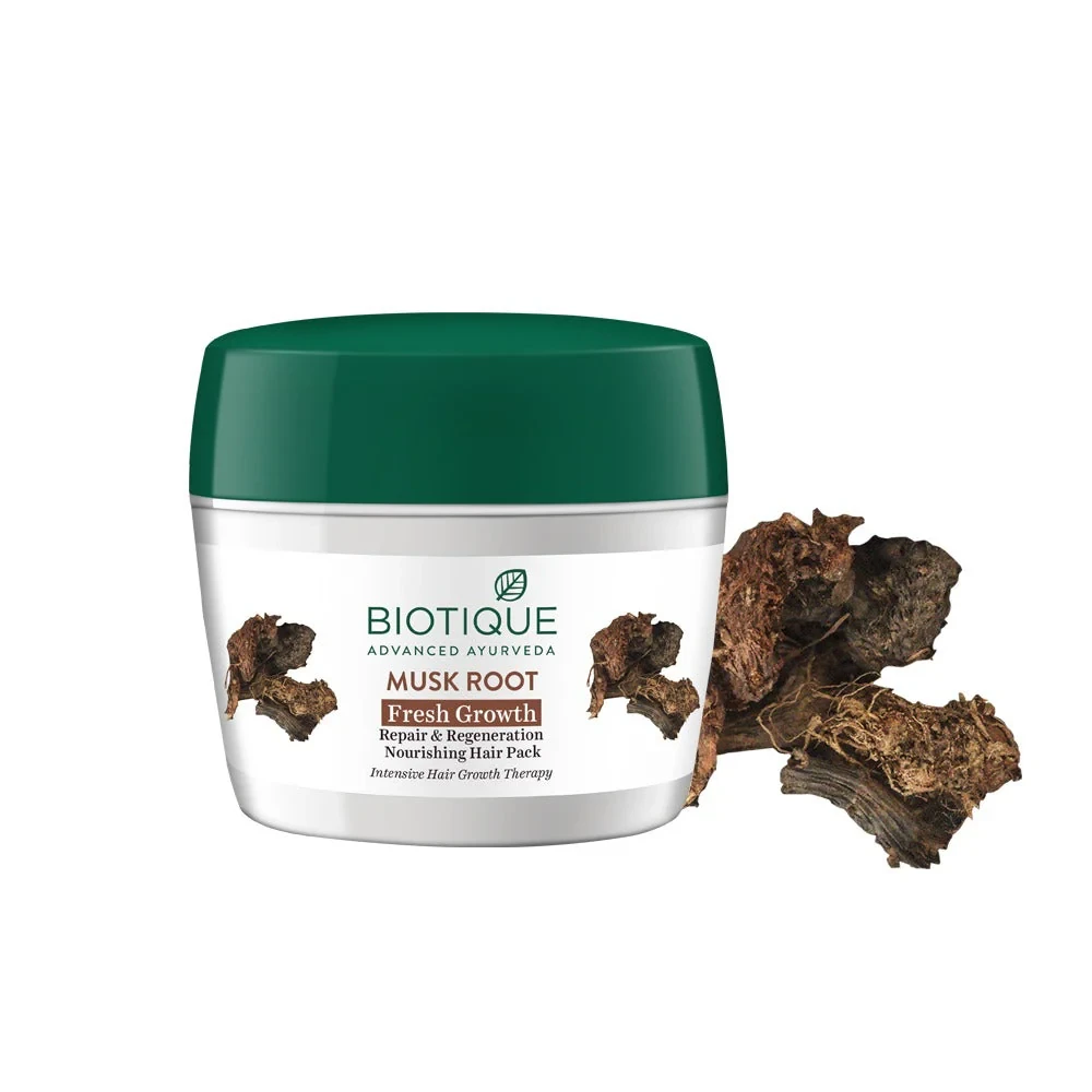 BIOTIQUE MUSK ROOT INTENSIVE HAIR GROWTH TREATMENT PACK 230GM