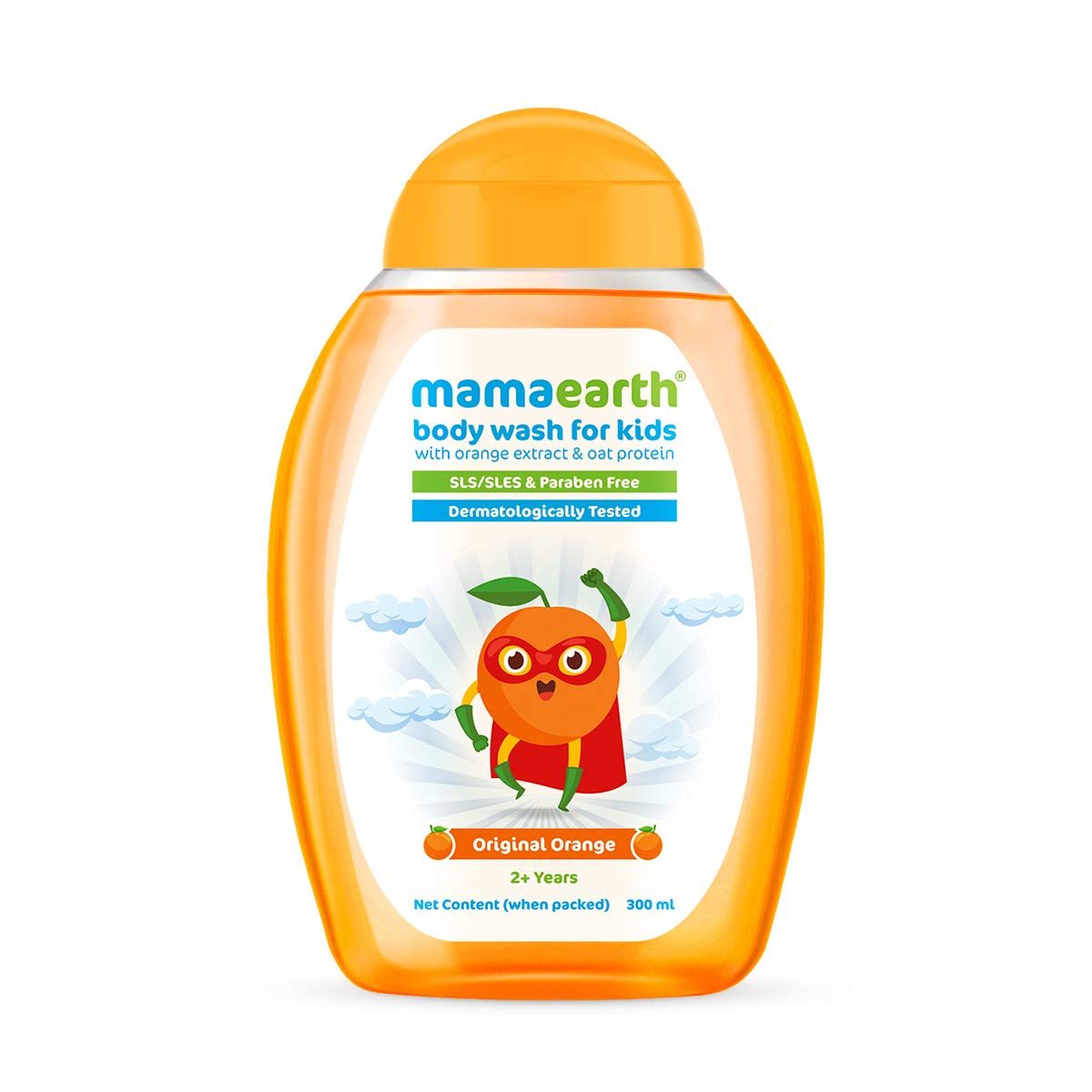 Mamaearth Original Body Wash For Kids with Oat Protein – 300 ml