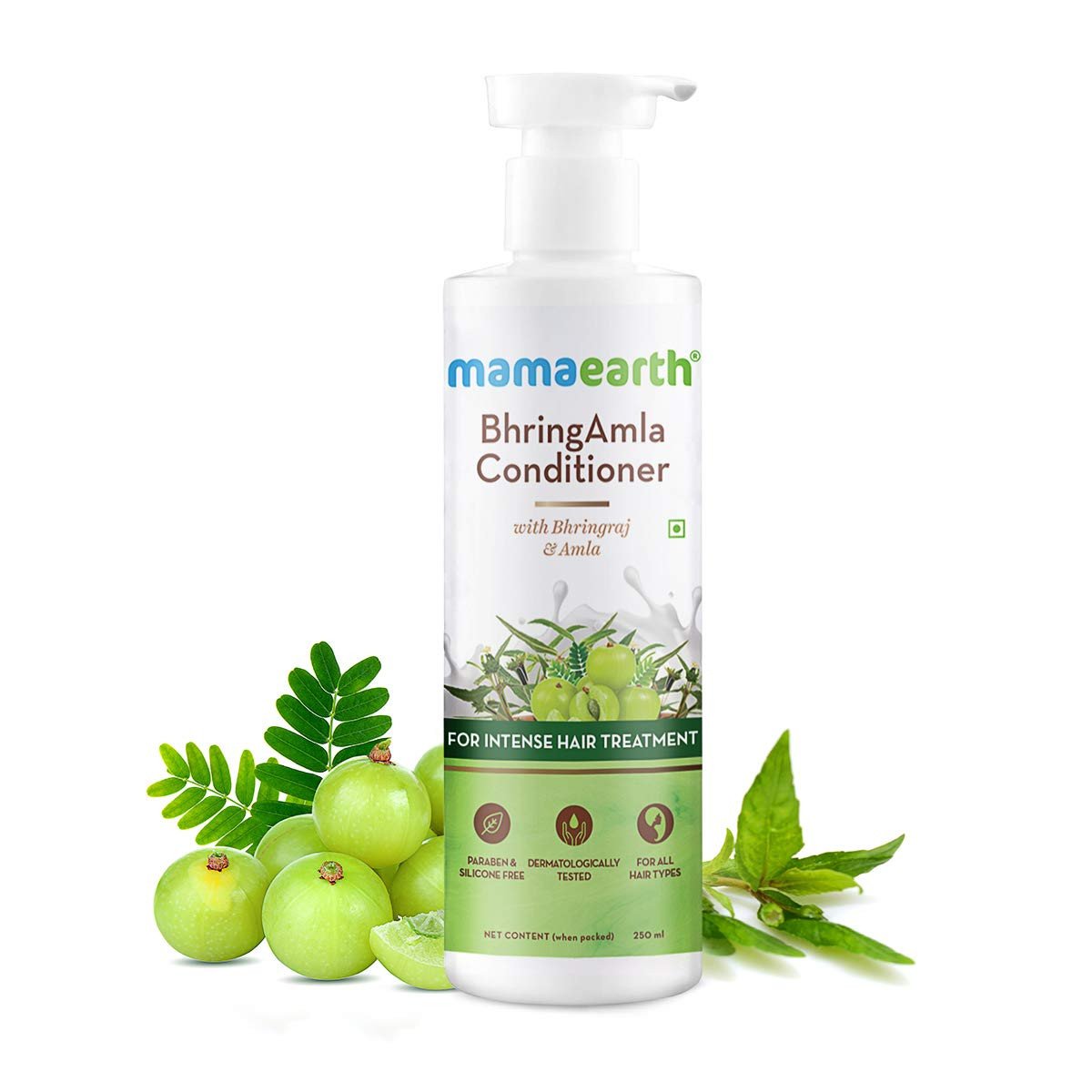 Mamaearth BhringAmla Conditioner for hair fall with Bhringraj & Amla for Intense Hair Treatment – 250ml