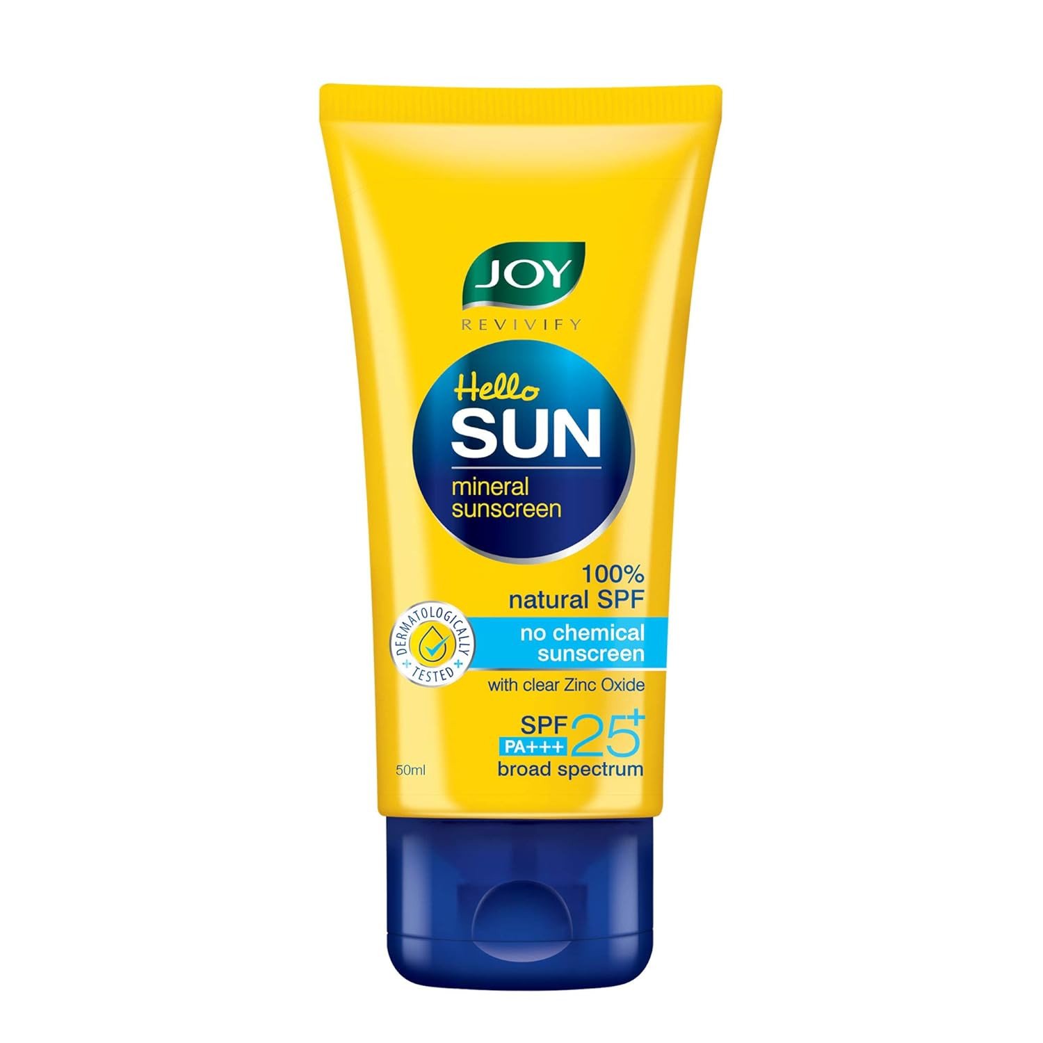 Joy Revivify Hello Sun Mineral Sunscreen SPF 25 PA+++, 50 ml