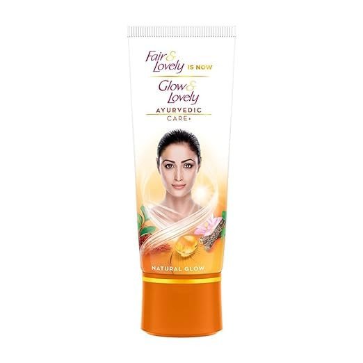 Fair & Lovely Glow & Lovely Natural Face Cream Ayurvedic Care 50g