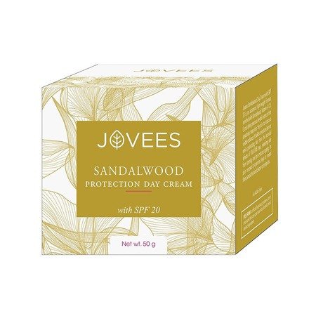 Jovees Herbal Sandalwood Protection Day Cream SPF-20, 50g