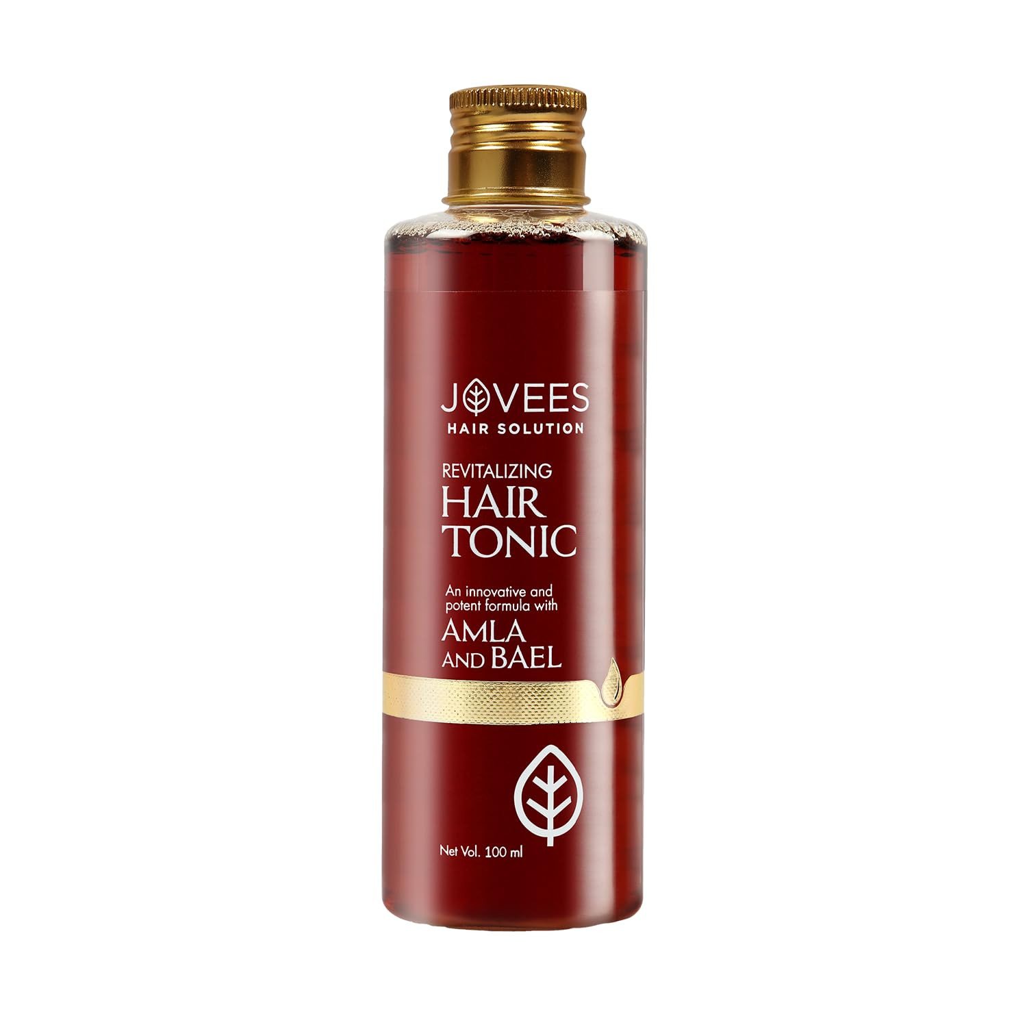 Jovees Herbal Revitalising Amla & Bael Hair Tonic | Gives Long, Strong & Thick Hair | For All Hair Types