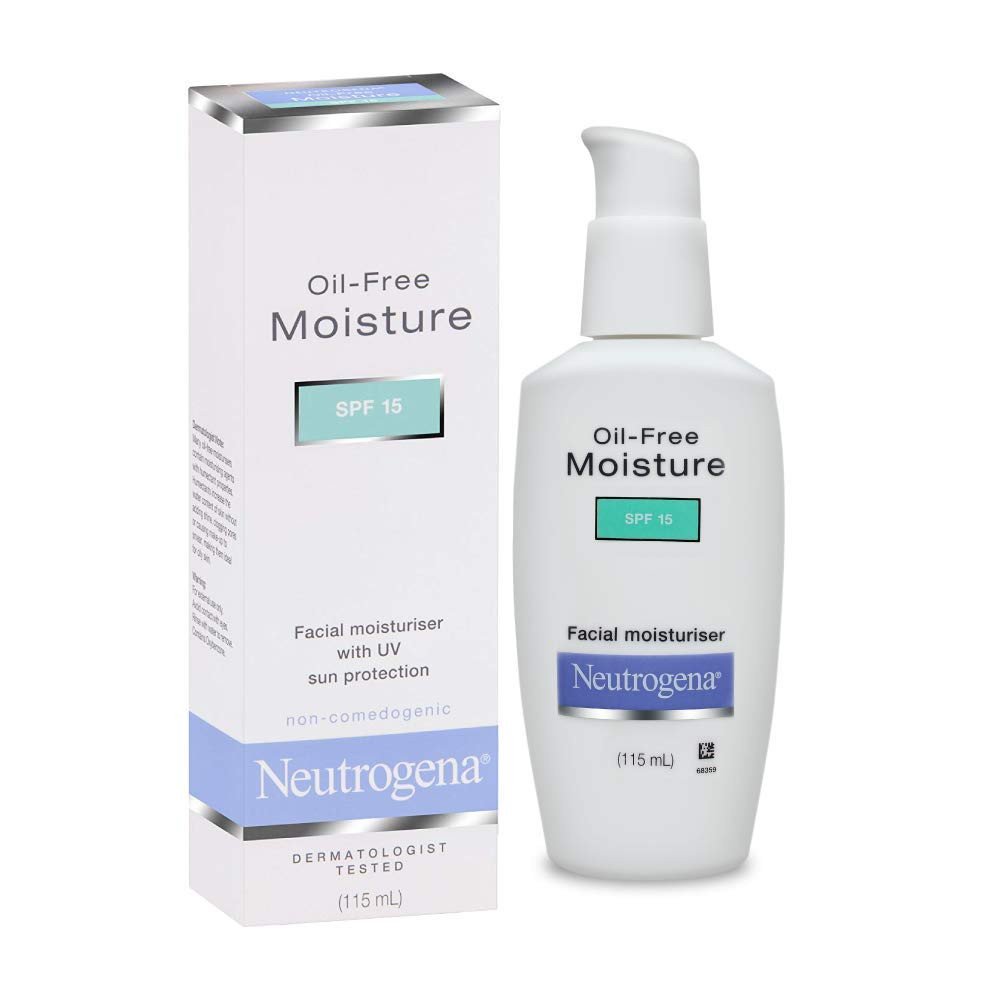 Neutrogena Oil-Free Moisture For Oily Skin, Spf 15 115Ml