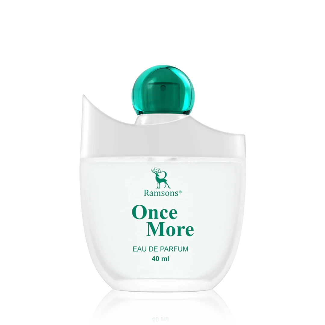 Ramsons - ONCE MORE Eau De Parfum  | Perfume For Men | TN - Bergamot, Peach, Plum, Orange Blossom | MN - Mimosa, Vanilla Flower, Jasmine, Freesia, Rose | BN - Leather, Vanilla, Musk, Amber