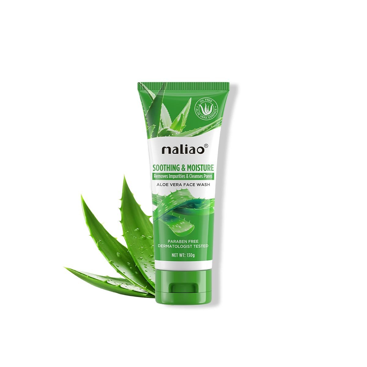 Maliao Soothing Aloe Vera Face Wash 130g M214