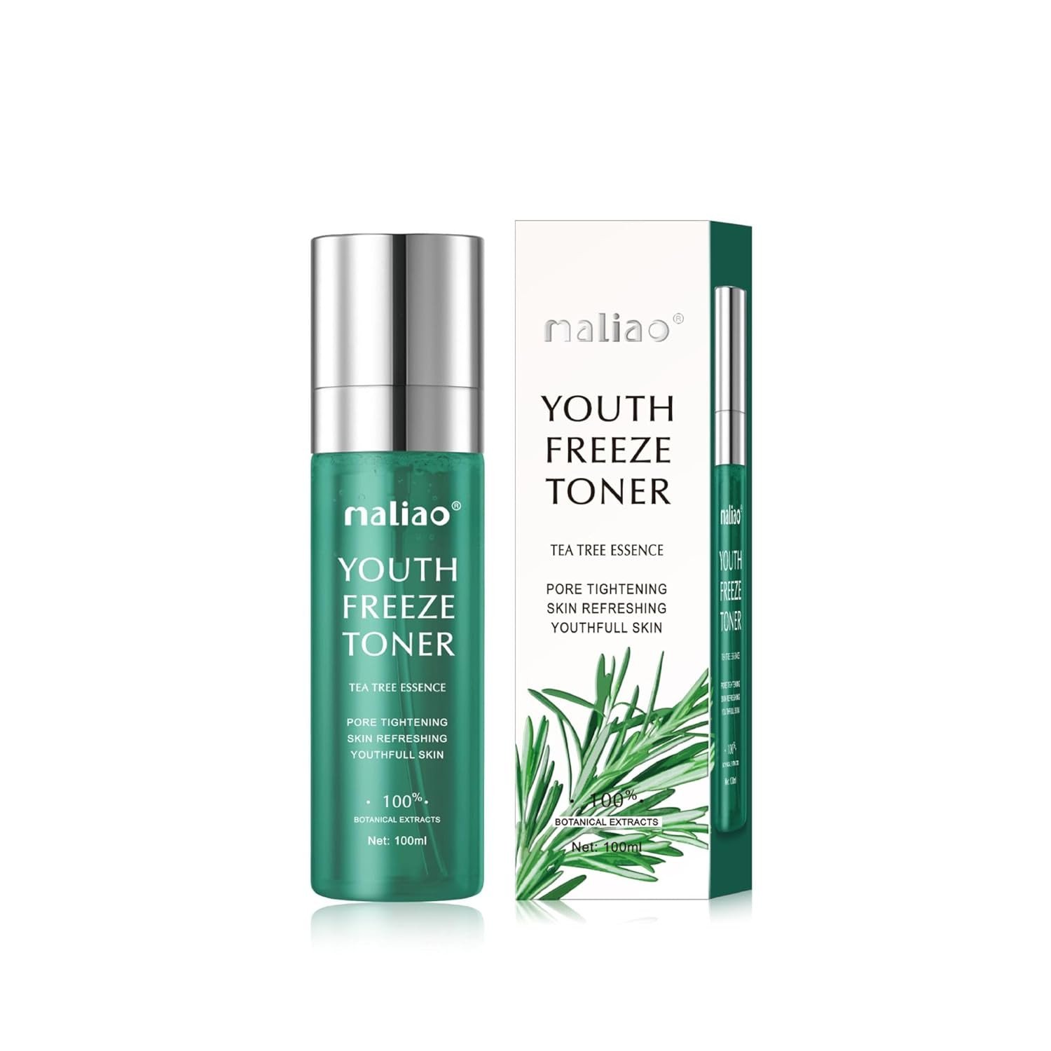 MALIAO YOUTH FREEZE TONER TEA TREE GREEN 100ML M361