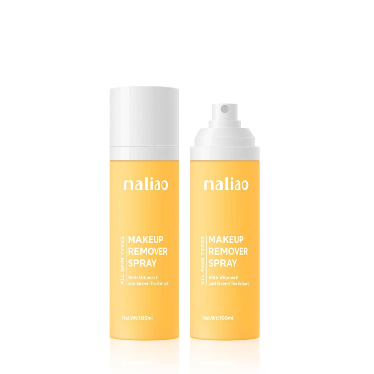 Maliao Makeup Remover Spray - Refresh and Nourish with Vitamin E and Green Tea Extract 100ML M420