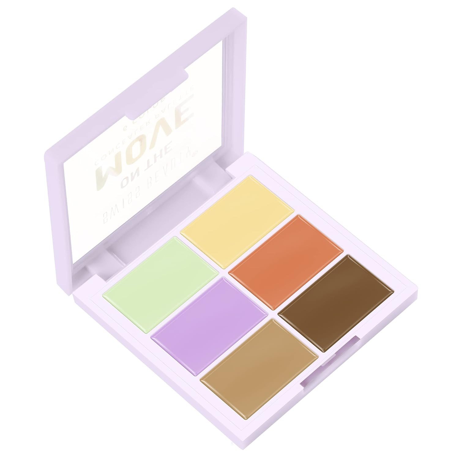 Swiss Beauty On The Move Full Coverage Light Weight Matte Concealer Color Corrector Palette For Face Makeup 7g SB1405