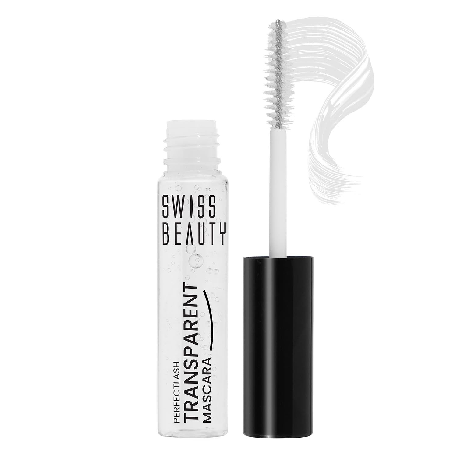 Swiss Beauty Perfect Lash Transparent Volumizing Mascara | Lightweight and Non sticky With Lash Growth Formula| 7ml SB 1072