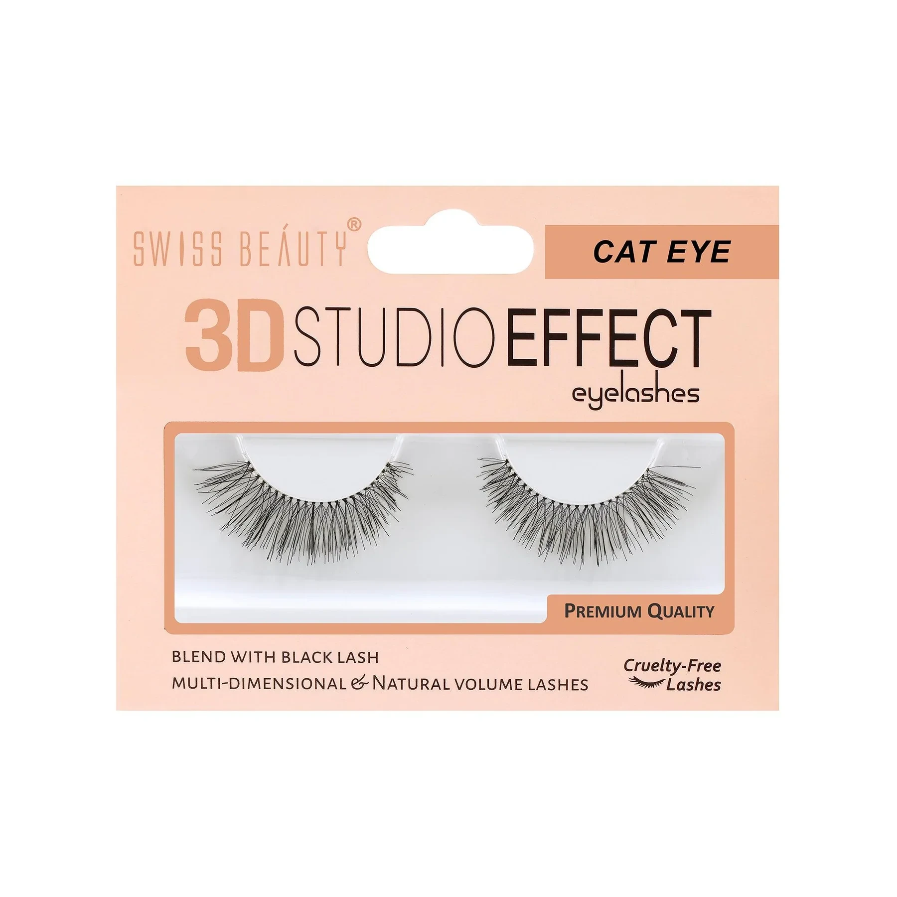 Swiss Beauty Eyelashes 3D Studio Effect SB EG01 Cat Eyes