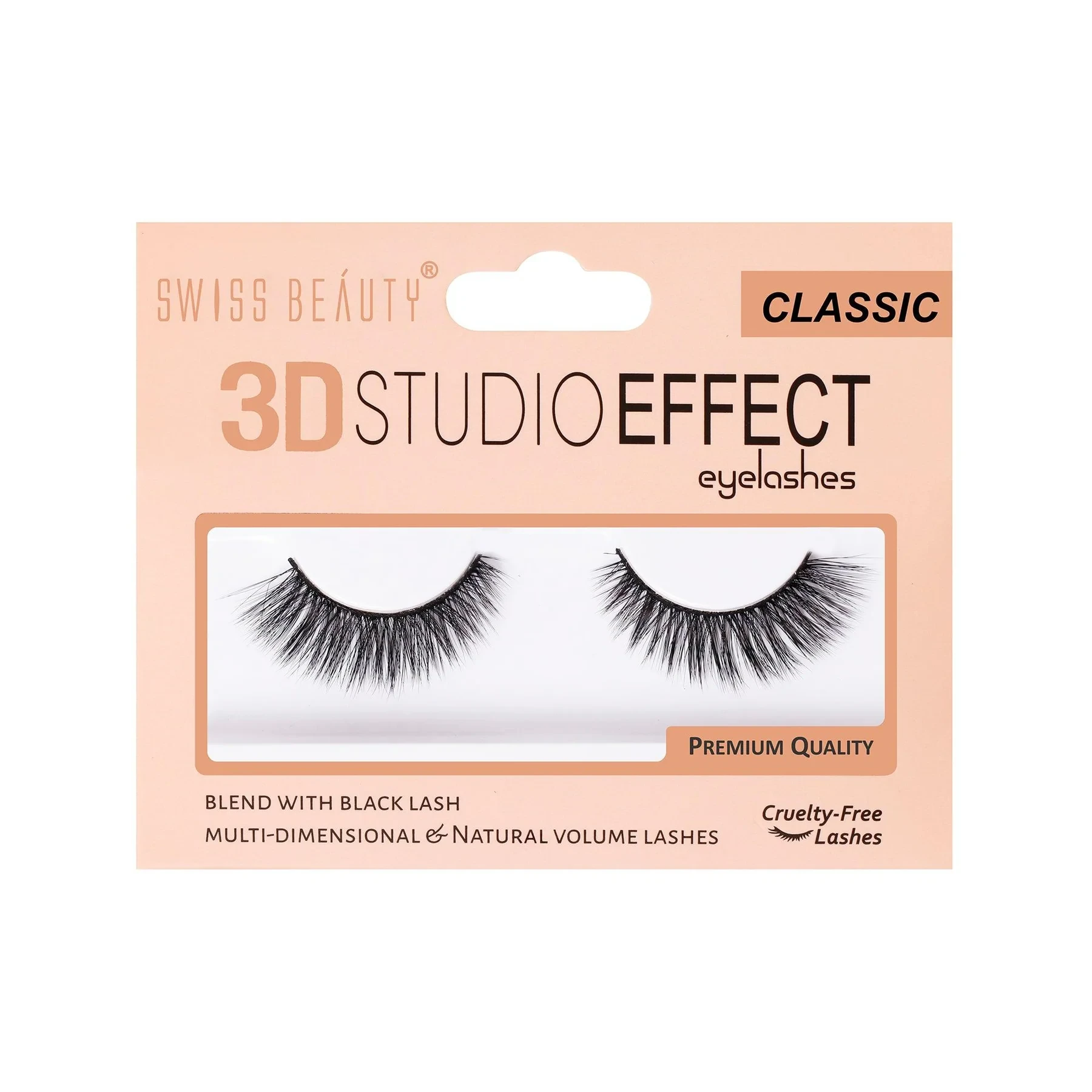 Swiss Beauty Eyelashes 3D Studio Effect SB EG01 Classic