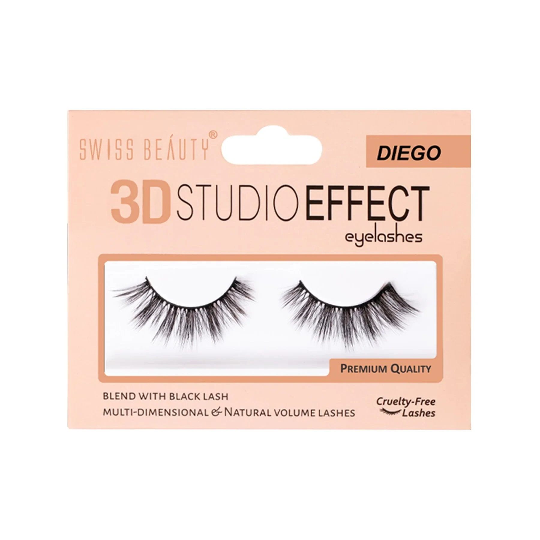 Swiss Beauty Eyelashes 3D Studio Effect SB EG01 Diego