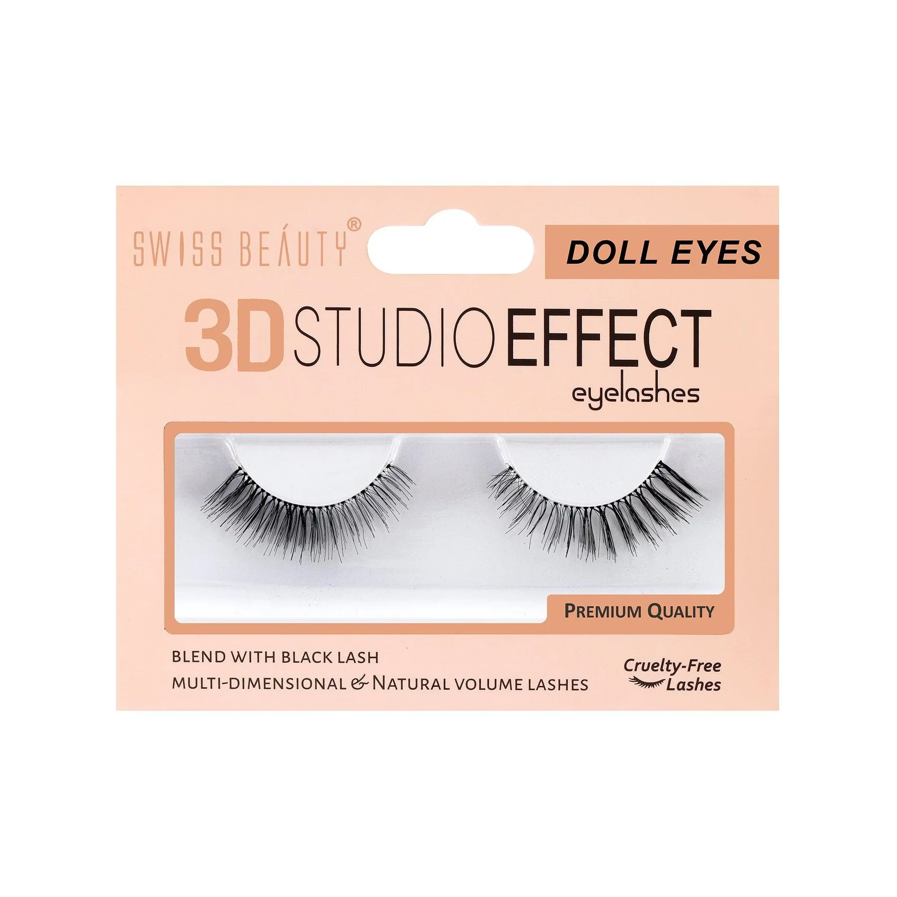 Swiss Beauty Eyelashes 3D Studio Effect SB EG01 Doll-Eyes