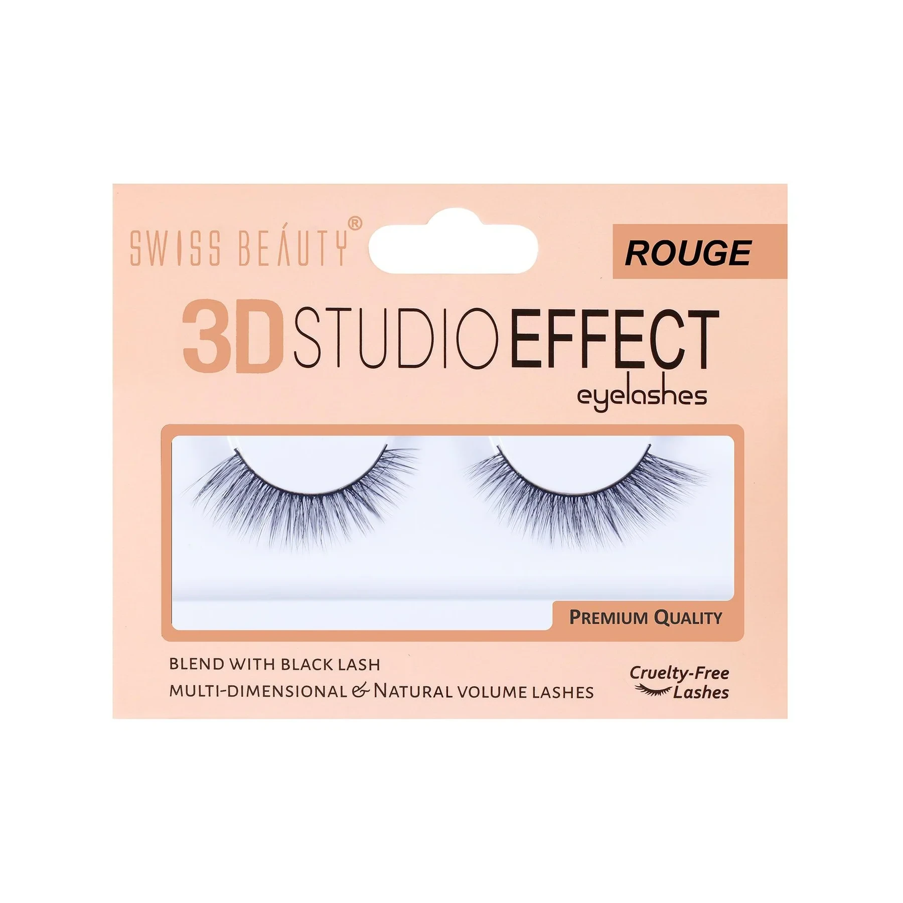 Swiss Beauty Eyelashes 3D Studio Effect SB EG01 Rouge