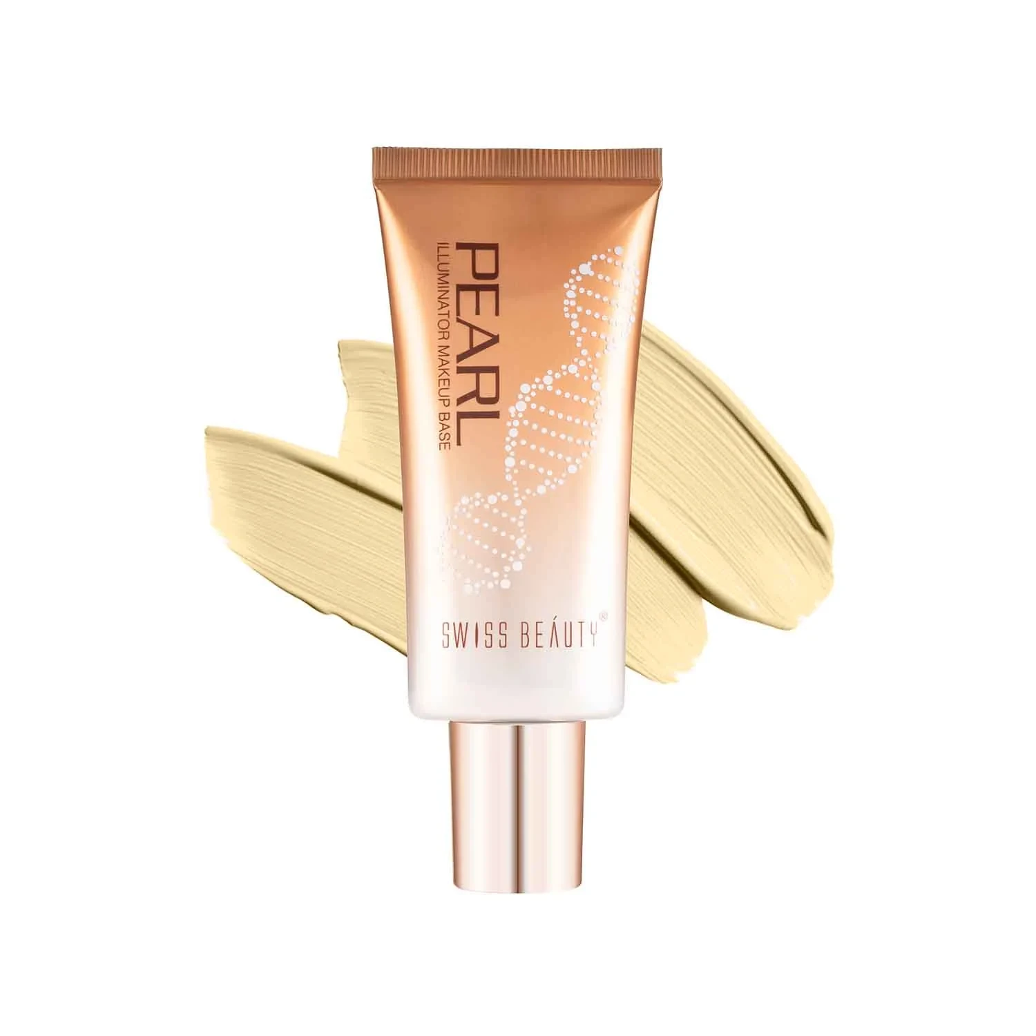 Swiss Beauty Foundation Pearl Illuminator Liquid Highlighter With Radiance Finish | Waterproof, Easily Blendable Illuminator For Face Makeup 35g