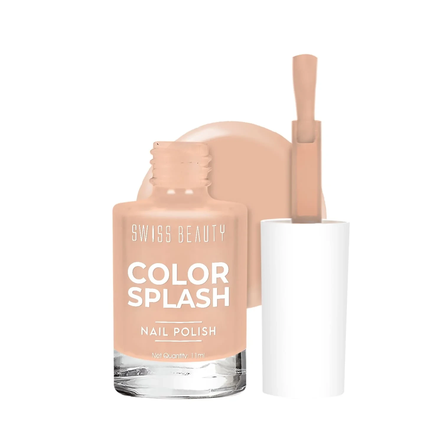 Swiss Beauty Color Splash Nail Polish with Glossy Gel Finish | Non-Chipping, Quick drying, Long-Lasting Nail paint SB112