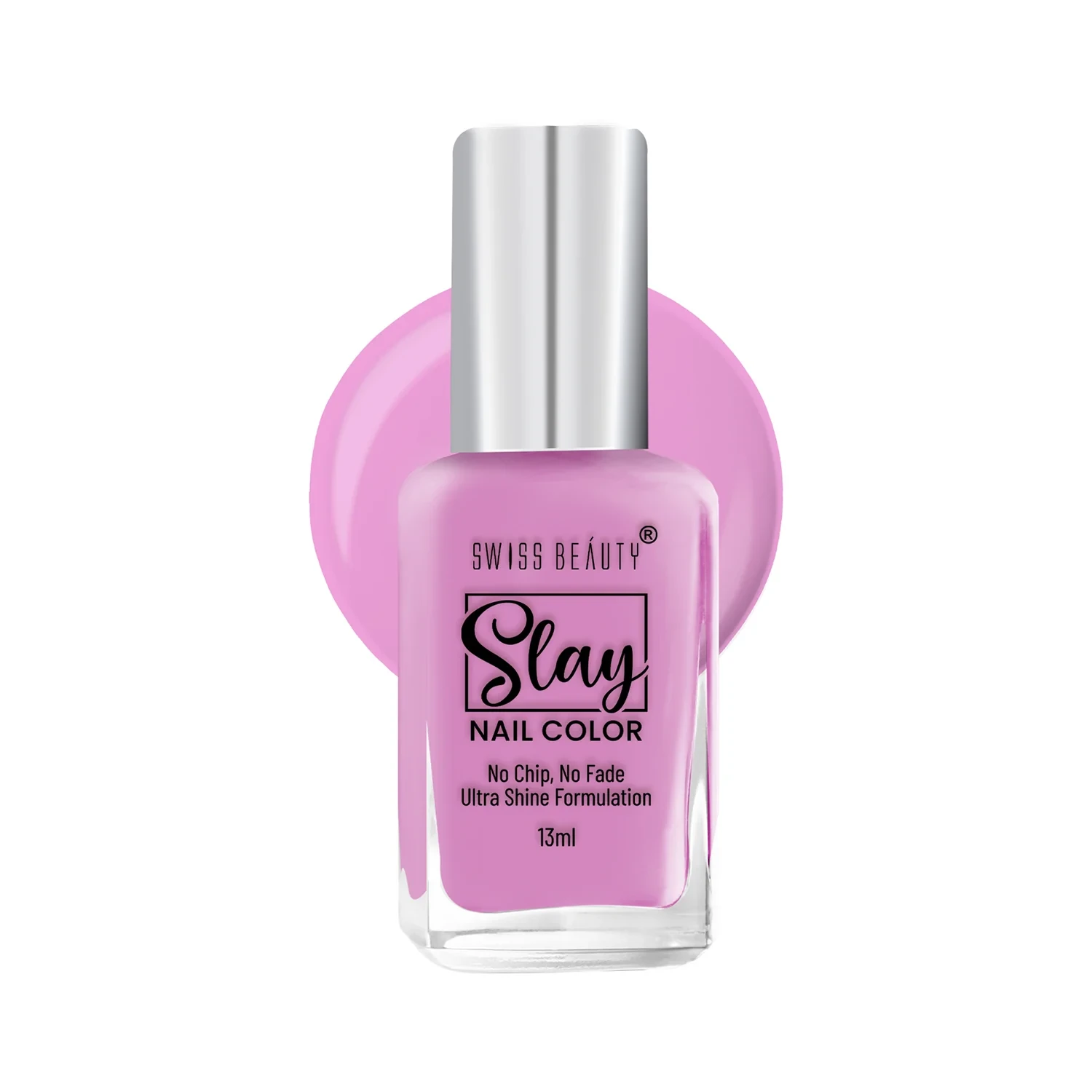 Swiss Beauty Slay Nail Color | Glossy Finish, Long Lasting Nail Paint| Chip resistant, Quick drying Nail Polish