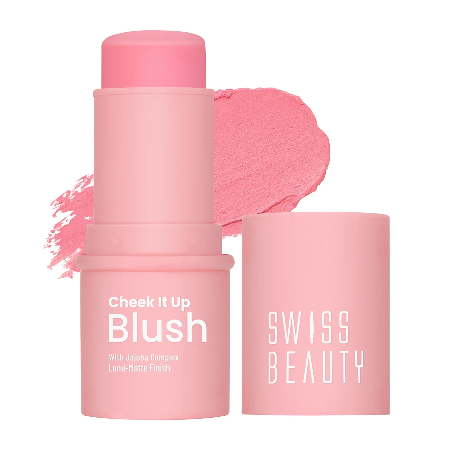 Swiss Beauty Cheek It Up Blush for Cheeks|Lumi-Matte Finish | Lightweight | Easily Blendable 8g