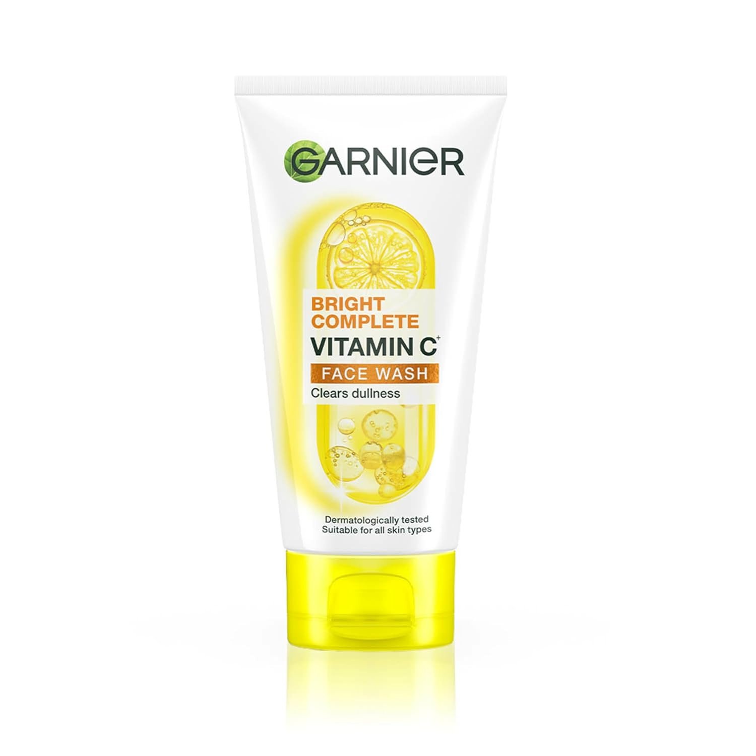 Garnier Skin Naturals Bright Complete Vitamin C Face Wash - Vitamin C Face Wash For Brighter and Glowing Skin - Daily Cleanser Suitable For all Skin Types