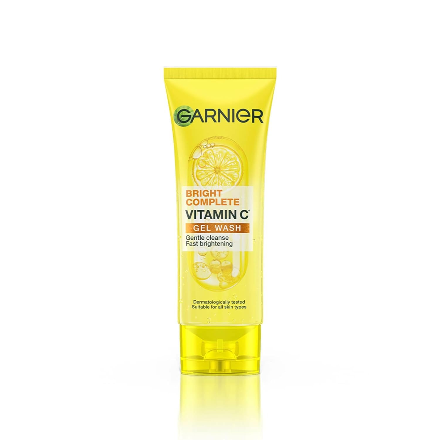 Garnier Skin Naturals Bright Complete Vitamin C Face Wash Gel | Gentle Cleanser - Vitamin C Face Wash For Brighter and Glowing Skin | Reduces Dullness | Daily Cleanser, For all Skin Types