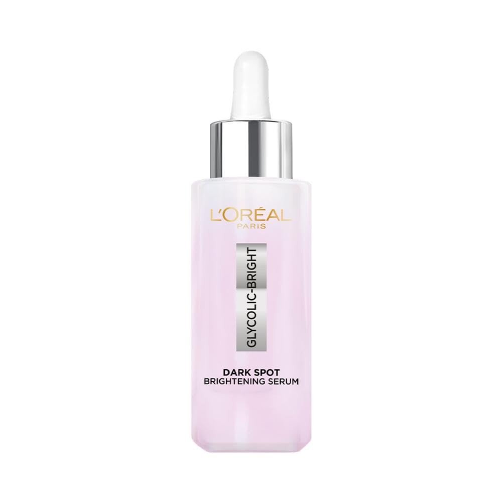 L'Oreal Paris Glycolic Bright 8% [Melasyl + Niacinamide] Face Serum for Brightening Dark Spots