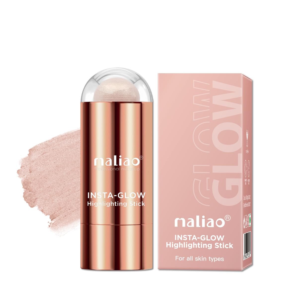 Maliao Insta-Glow Highlighting Stick - Illuminate Your Radiance Instantly