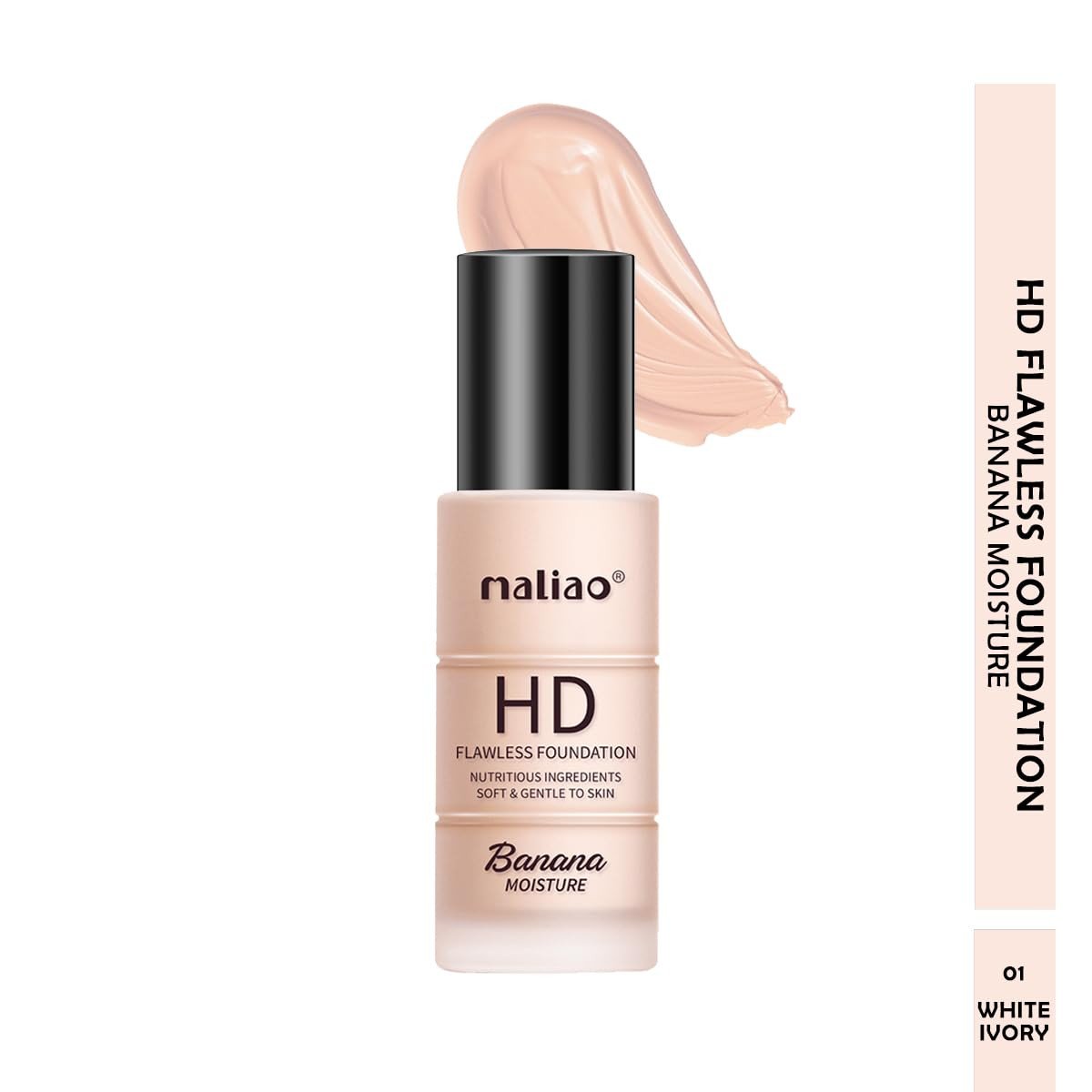 Maliao HD Banana Foundation - Flawless Finish with Moisture Boost