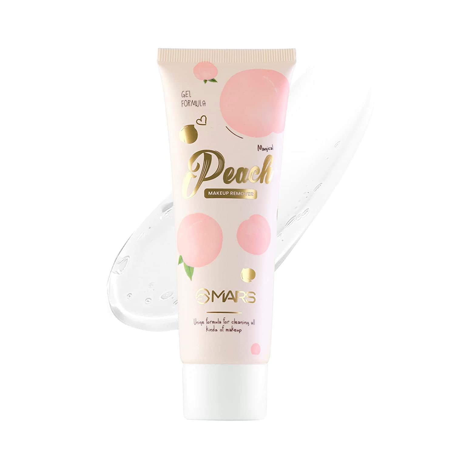 MARS Peach Makeup Remover |Unique Formula For Cleaning All Kinds Of Makeup For Women (60ml)