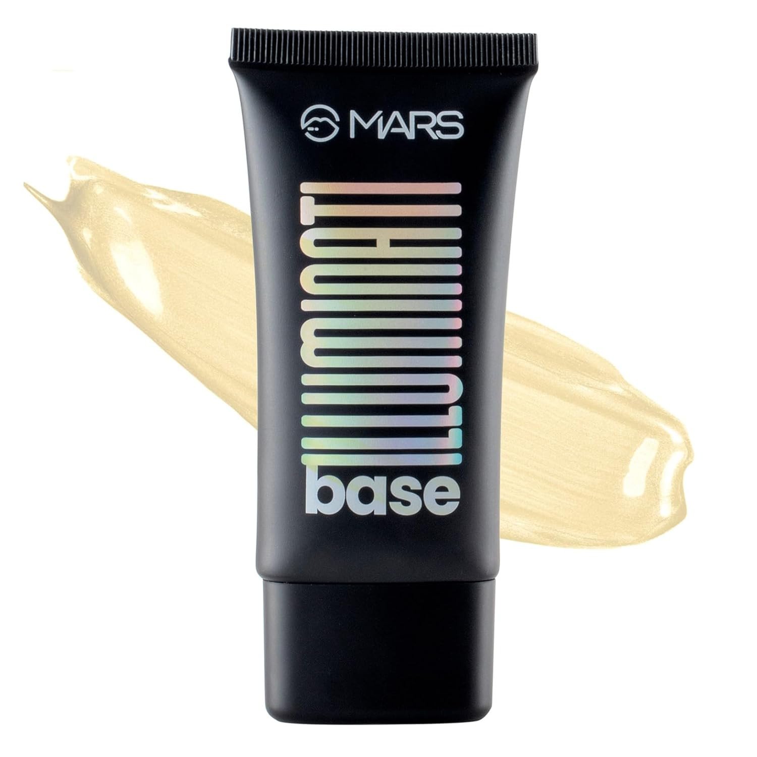 MARS Illuminati Base Dewy Primer with Highlighter | Glowy Dewy Primer for Face Makeup | Natural Finish (45ml)