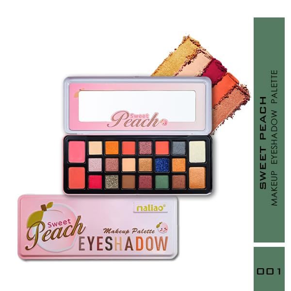 Maliao Sweet Peach Eyeshadow Palette - Irresistible Hues for Mesmerizing Eyes