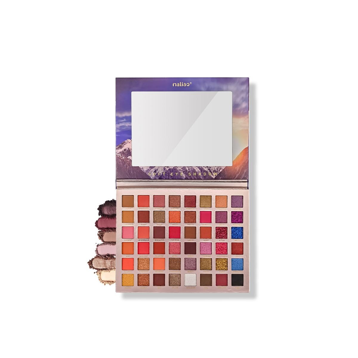 MALIAO 48 Colors Soft Eye Shadow Palette – Create Lasting Makeup Magic M265