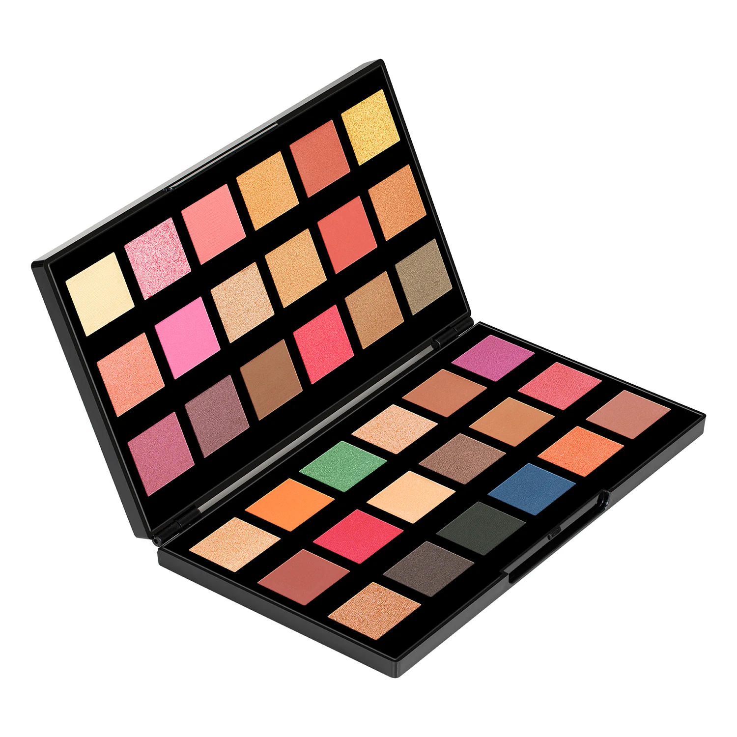 SWISS BEAUTY 36 Colors Eyeshadow Palette Powder  Multicolor, Shimmery Finish