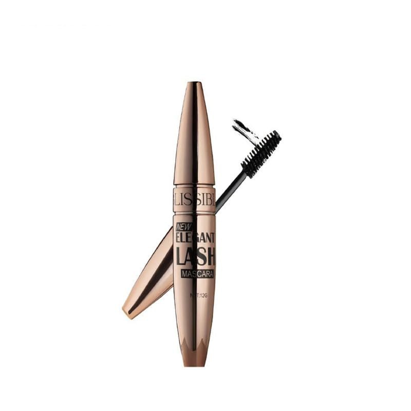 Blissible Elegant Volumizing & Lengthening Mascara - Long Lasting, Waterproof, Smudge Proof, Curling Mascara for Eye Makeup - Up to 18 Hours Stay, Intense Black (12 ml)