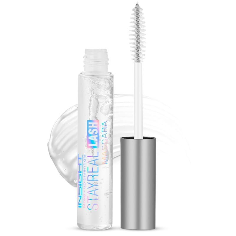 Insight Cosmetics Stay Real Lash Mascara| Transparent Mascara| Natural Look| Clear Gel Formula, 10ml