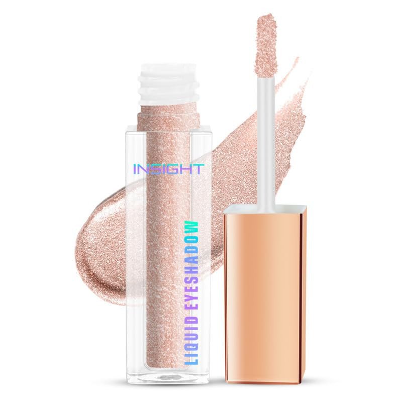 Insight Cosmetics Liquid Eyeshadow | Waterproof | Smooth Glide Formula | Highly Pigmented Eyeshadow With Radiant Shimmer Finish | Non-Transfer, Insta Dry, Long Wearing Eyeshadow(3 gm)
