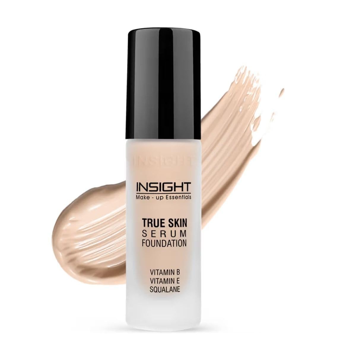 Insight Cosmetics True Skin Serum Foundation | Dewy Finish | High Coverage | Paraben Free | Lightweight