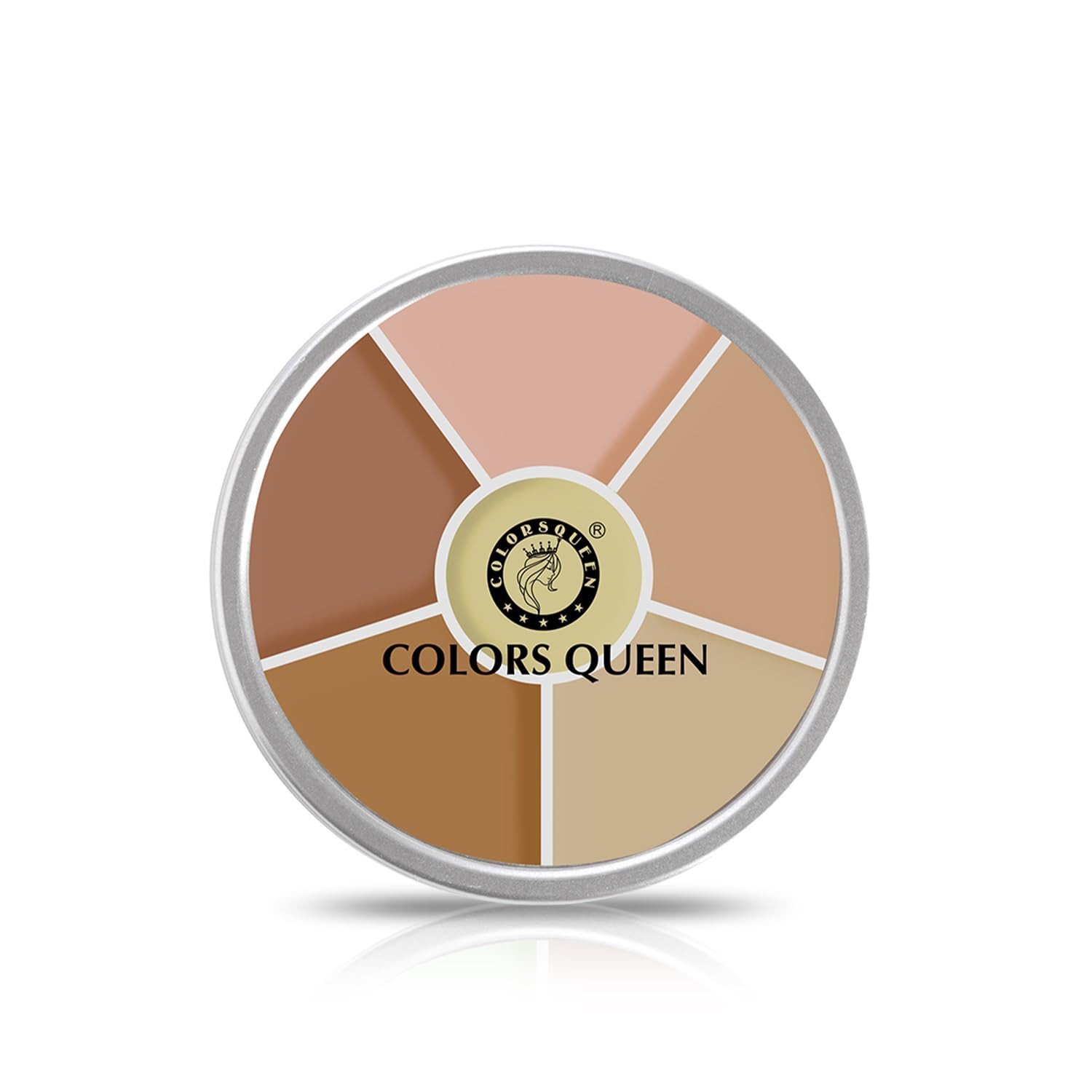 Colors Queen Light Weight Multi-Purpose Matte Concealer Color Corrector Palette | Creamy Matte Finish, Easy to Blend Hydrating Formula | Long Lasting & Waterproof Concealer for Face Makeup