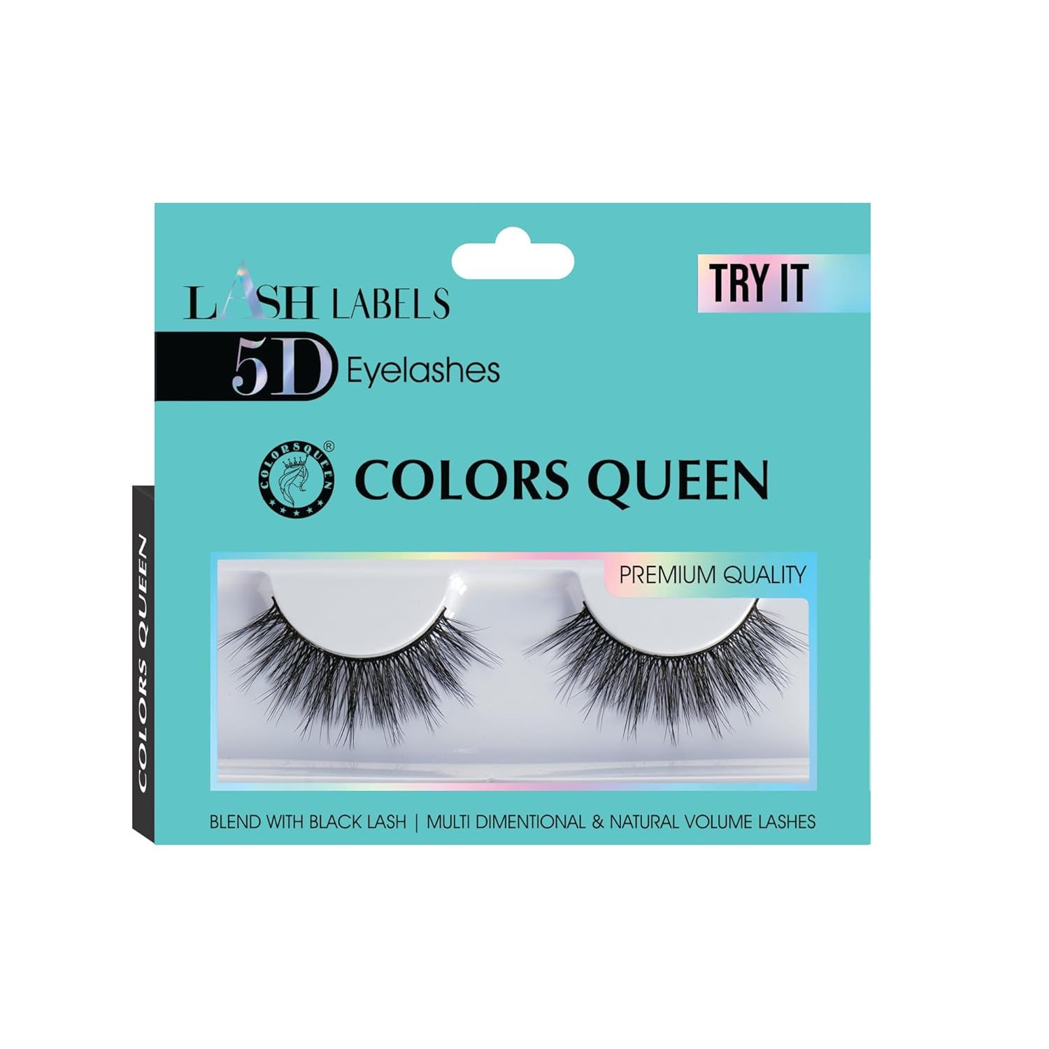Colors Queen Lash Labels 5D Eyelashes for Women (Try It)