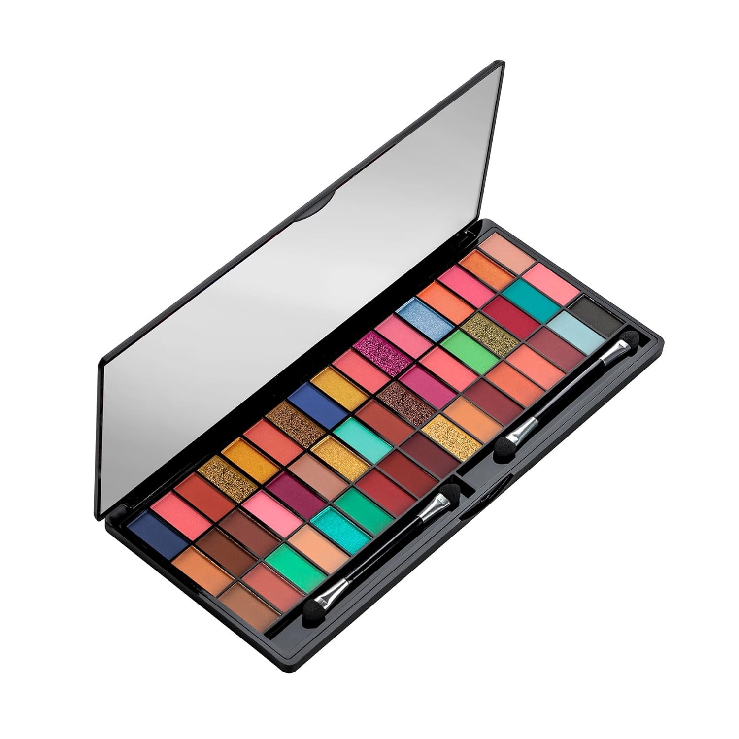 Colors Queen Ultra Pigmented 51 Colors Eyeshadow Palette with Brush | Long Wearing & Easily Blendable Eye Makeup Palette | Eyeshadow Palette with Matte, Shimmery & Metallic Finish