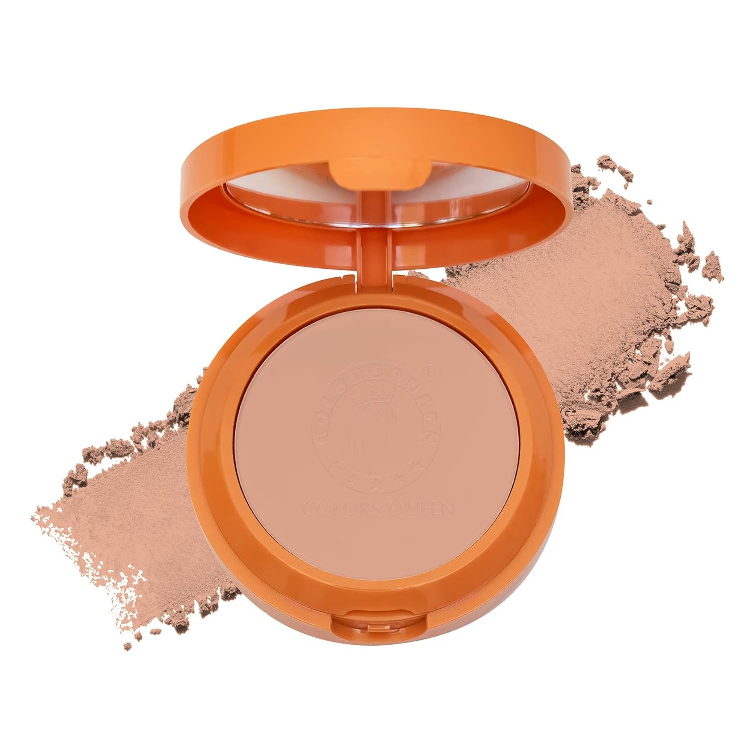 Colors Queen Sun Expert Compact Powder with SPF 60 UVA/UVB PA+++ | UV Protection, Oil Control, Easy to Blend Matte Finish, Long Wearing & Lightweight Compact Powder 15g