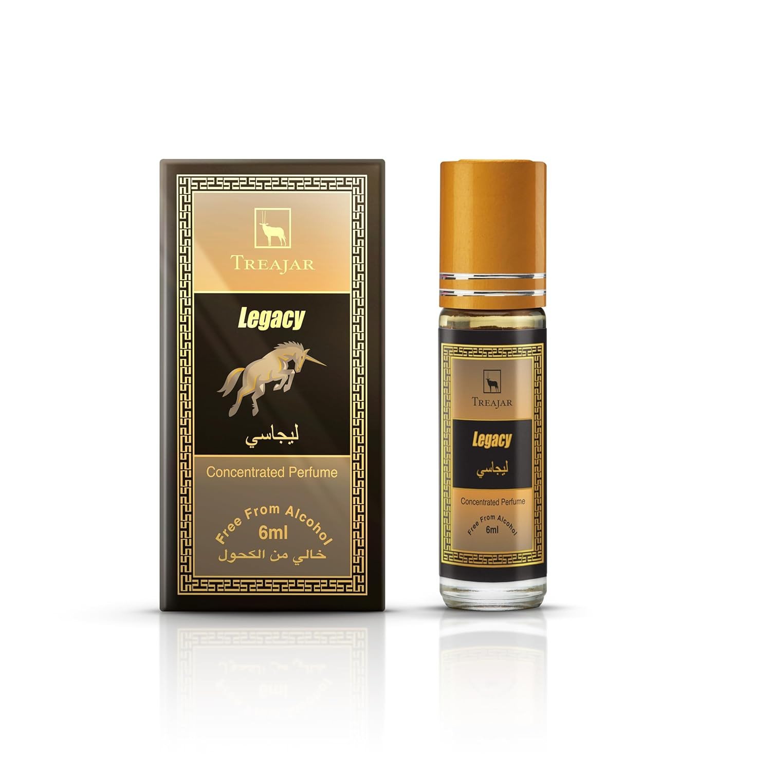 Treajar Concentrated Attar perfume Oil (Roll on) - Legacy, 6ml