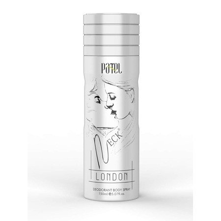 Patel Neck London Deodorant Body Spray for Unisex, 150ml