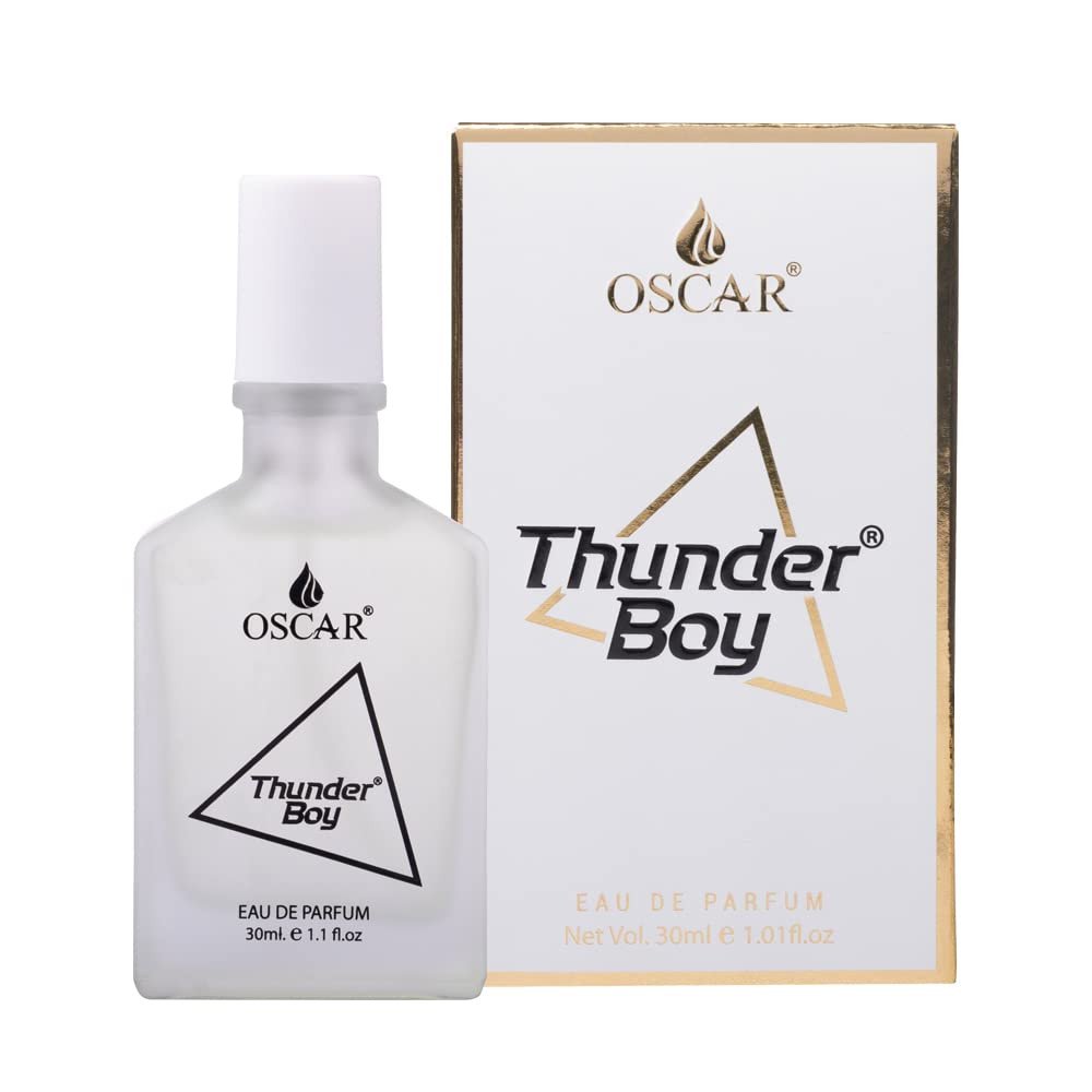 Oscar Thunder Boy White Long Lasting Perfume For Men | Fresh Aqua Fragrance | Everyday Perfume | EDP For Men