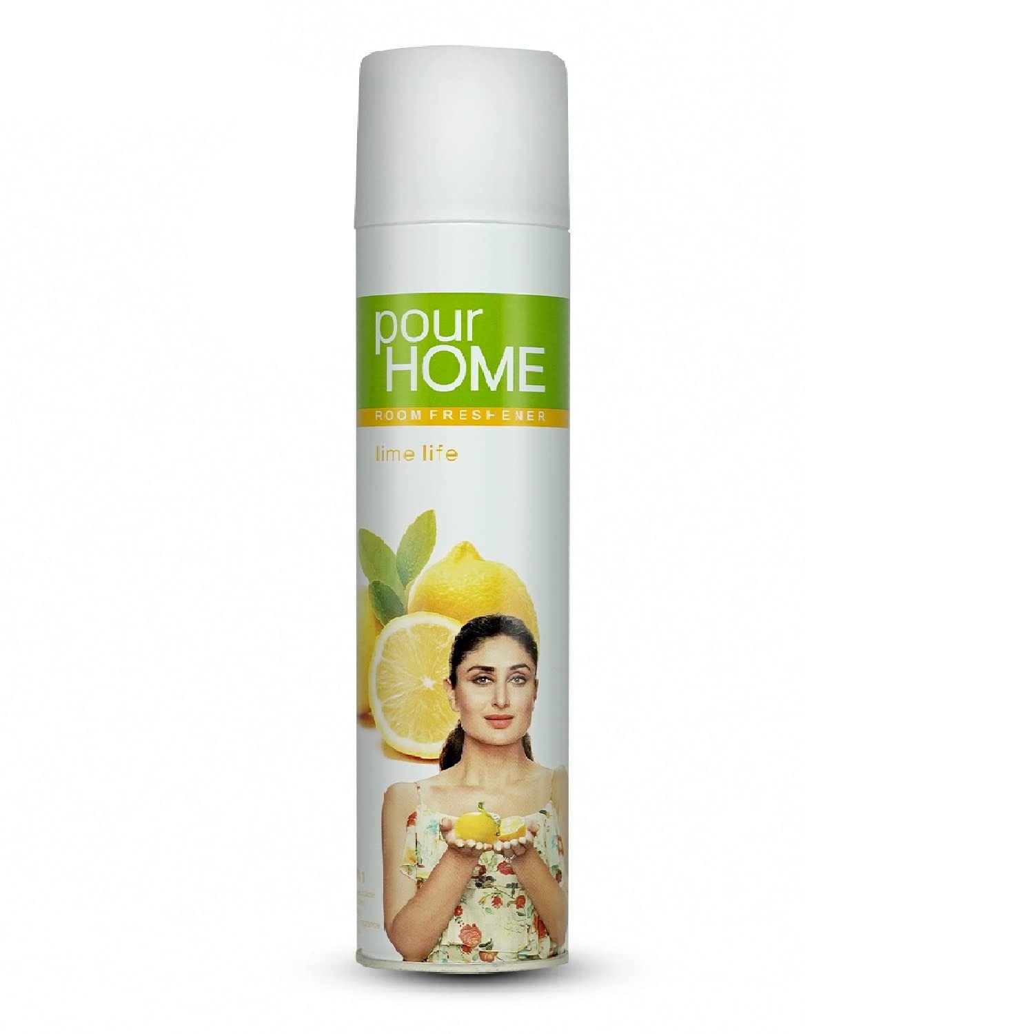 POUR HOME Lime Life Room Air Freshener Spray - 220ML | Long-Lasting Fragrance - Reduces Odours - Suitable for Home & Office