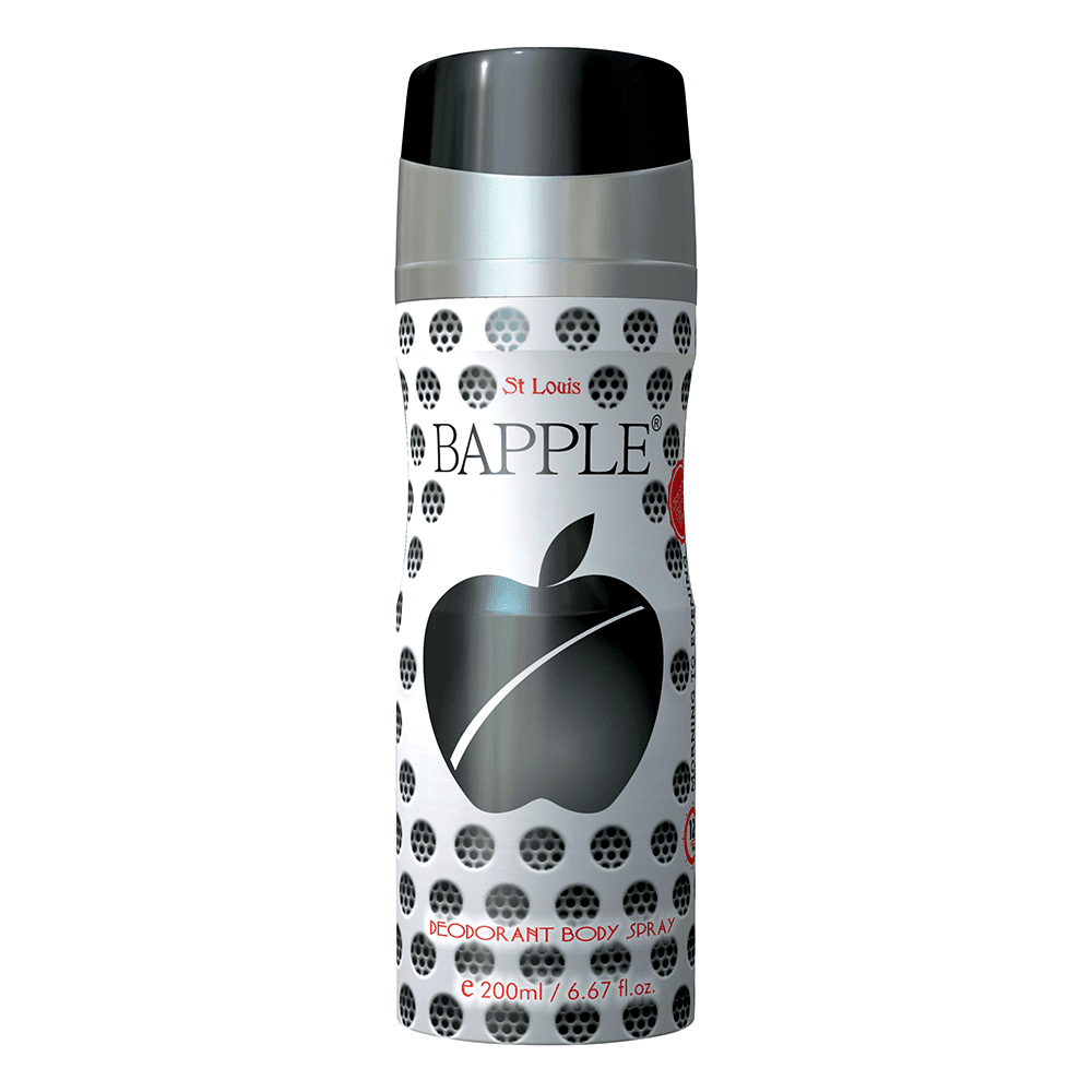 St. Louis Bapple Deodorant Body Spray | For Men & Women | 200 ml Long-Lasting French Fragrance | Deo as Ideal Gift for Birthdays, Anniversaries & Special Occasions | All-Season Deodorant